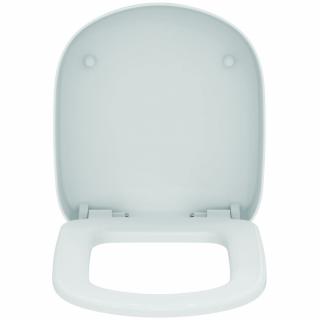 CAPAC WC TEMPO SOFT CLOSE ALB PENTRU VAS CU PROIECTIE SCURTA