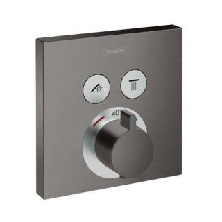 ORNAMENT DUS TERMOSTATIC SHOWER SELECT 2 IESIRI (PENTRU IBOX UNIV.), BRUSHED BLACK CHROME