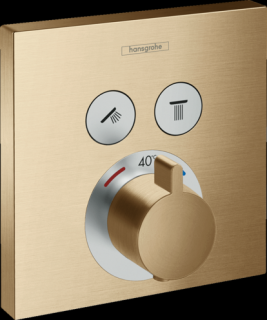 ORNAMENT DUS TERMOSTATIC SHOWER SELECT 2 IESIRI (PENTRU IBOX UNIV.), BRUSHED BRONZE