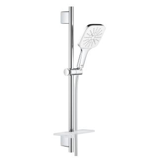 SET DUS RAINSHOWER SMARTACTIVE 130 CUBE BARA 600 MOON WHITE