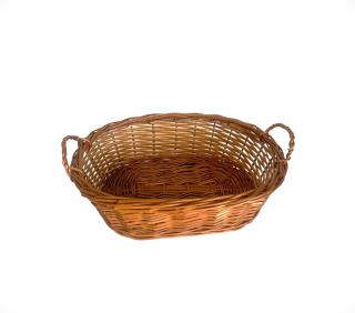 Cos Oval din Rachita 33 cm