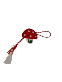 Martisor Handmade din Pasla ,   Ciupercuta