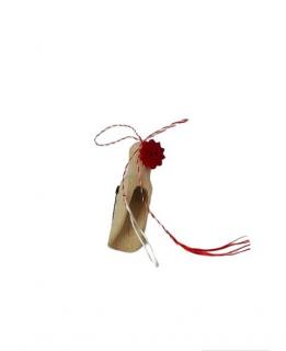 Martisor Scafa din Lemn, Brosa