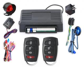 Alarma auto cu 2 telecomenzi KD-X9