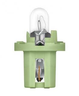 Bec Bord Bx8.5D Soclu Verde Deschis 12V 2W Set 10 Buc Osram