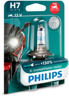 Bec Moto H7 X-Treme Vision 12V 55W (Blister) Philips