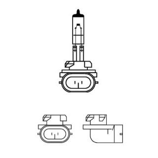 Bec Proiector H27W 2 12V Pgj13 Vision Philips