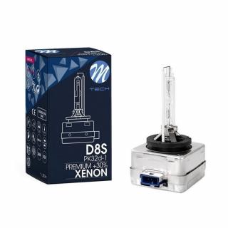 Bec xenon M-TECH Premium D8S 6000K 35W + 30% mai multa lumina