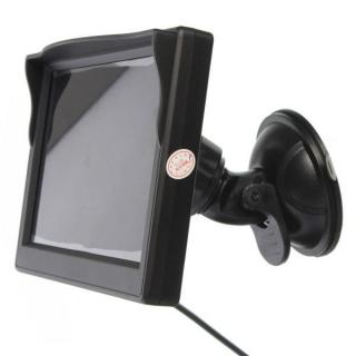 Display auto LCD de 5   D706-B cu ventuza pentru parbriz