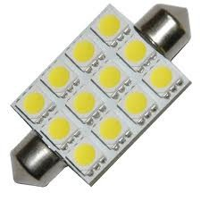 Led auto 12 SMD sofit 42 mm