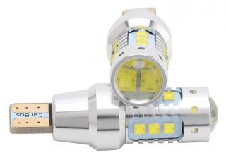 Led auto Alb T15   W16W Canbus 80W 12-24V Leduri CREE - BTLE1116C-T15-ALB