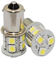 Led auto BA15S 13 SMD cu pini simetrici la 180 grade