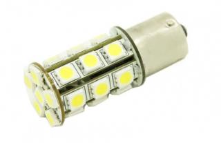 Led auto BA15S 27 SMD cu pini simetrici la 180 grade