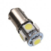 Led auto BA9S cu 5 leduri SMD