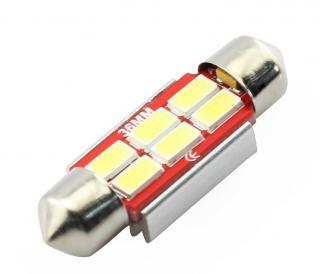 Led Auto Canbus Sofit 36mm cu 6 SMD 5730 - fara polaritate