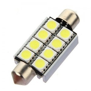 Led auto Canbus sofit 42 mm 8 SMD