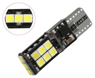 Led Auto Canbus T10 cu 15 Smd 3030 12V T10-3030-15SMD