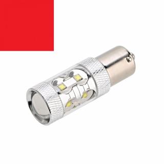 Led auto Rosu 50W BAZ15D   P21 4W, 12V-24V Canbus led CREE - BTLE1120C-BAZ15D-ROSU