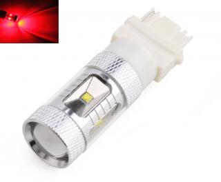 Led Auto ROSU P27W 3156 30W Canbus Leduri CREE