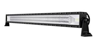 LED Bar Auto 702W, leduri pe 3 randuri, 12V-24V, 49140 Lumeni, 50   127 cm, Combo Beam 12 60 Grade