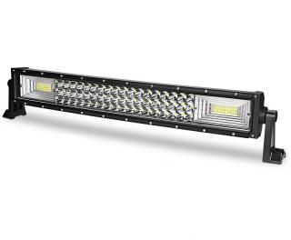 LED Bar Auto Curbat 324W, leduri pe 3 randuri, 12V-24V, 22680 Lumeni, 21,5   54,6 cm, Combo Beam 12 60 Grade