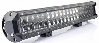 LED Bar Auto Offroad 4D 126W 12V-24V, 10710 Lumeni, 20   51 cm, Combo Beam 12 60 Grade