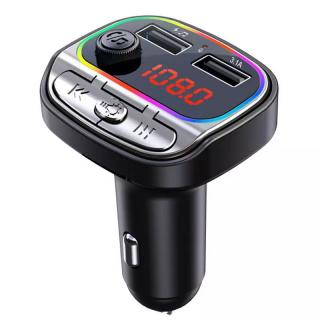 Modulator FM 12-24V Bluetooth 5.0 cu functie de incarcator auto Fast Charge - C21