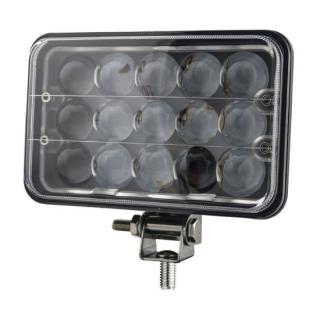 Proiector LED cu doua faze 45W 12V-24V, 3300 Lumeni, Dreptunghiular, Spot Beam 30 Grade