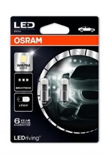 Set 2 Becuri Led Interior 12V (T4W) Warm White 4000K Ledriving Premium Bli Osram