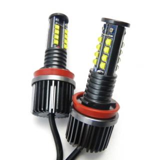 Set 2 Led Marker H8 128W Can Bus cu Leduri Cree