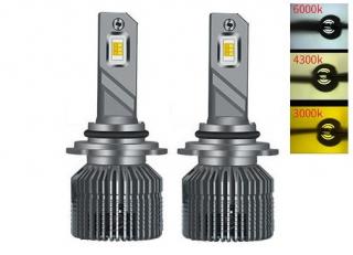 Set 2 leduri auto H1 Canbus, 3000K 4300K 6000K, putere 50W, luminozitate 11.000 Lm, 12V E9X-H1