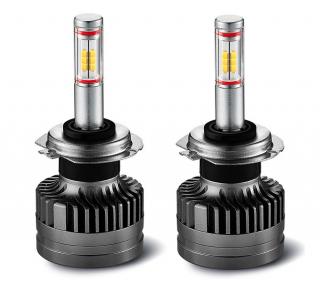 Set 2 leduri H7 M8 Canbus 360 grade pentru far auto, putere 60W set, luminozitate 6200 Lm set, 12V-24V