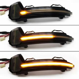 Set 2 Semnalizari Led Oglinda Dinamice VW Tiguan MK2, Touareg MK3 - D0194