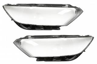 Set 2 sticle faruri pentru Volkswagen Passat B8 (2015 - 2019) pentru farurile cu LED sau Xenon - HV010