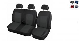 Set huse auto pentru scaune compatibile Mercedes Vito W639 2004-2014 2+1 locuri, material textil