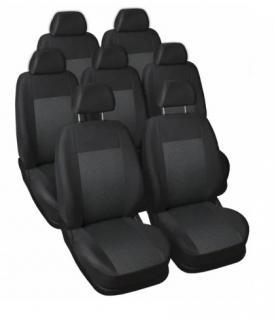 Set huse auto pentru scaune compatibile OPEL ZAFIRA C 2012-2019 7 locuri, material textil