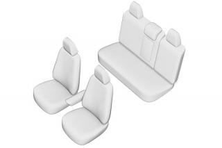 Set Huse Scaun Renault Megane 2016- (Bancheta Fractionata)