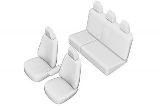 Set Huse Scaun Toyota Hilux 2015- (Bancheta Fractionata)