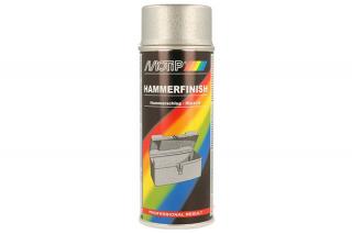 Spray Lac Cu Uscare Rapida (Hammer Finish) Argintiu 400 Ml