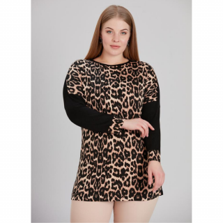 Bluza Dama cu Model Leopard