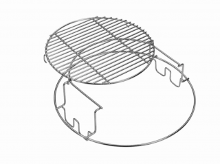 Etajera din inox L - gatit pe 2 nivele