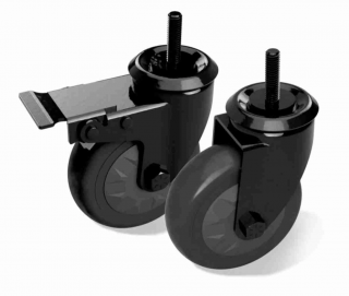 Set 2 roti de silicon - Pentru Masa Lemn   Metal