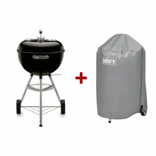 Starter Pack Weber - Gratar carbuni Classic Kettle 47 cm