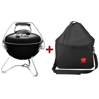 Starter Pack Weber - Gratar carbuni Smokey Joe Premium - Negru