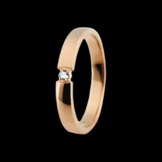 Inel aur 14K cu diamante – Model i011 (0.02ct)