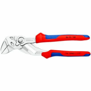 Cheie reglabila 2-in-1 pentru instalatori 180mm Knipex 86 05 180