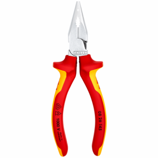 Cleste multifunctional VDE cu cioc Knipex 08 26 145, 145mm