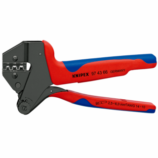 Cleste sertizare conectori solari MC4 Multi-Connect, 2.5 4 6 mm   , Knipex 97 43 66