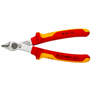 Cleste VDE de precizie pentru electronisti, Knipex Electronic Super Knips 78 06 125