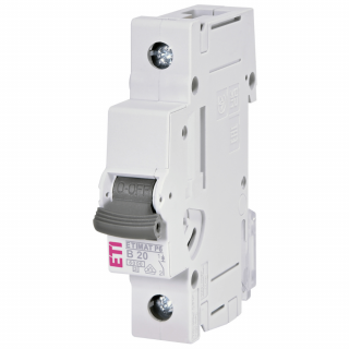 Intrerupator de circuit ETIMAT P6 1p B20 ETI 001900011